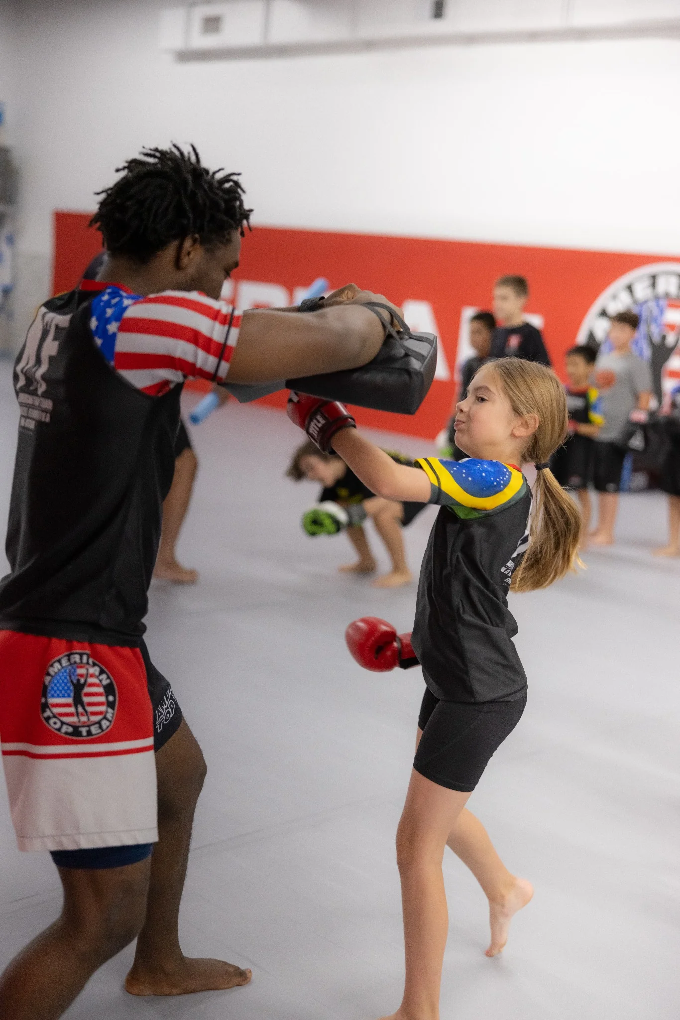 Cardio fitness kickboxing at ATT Winter Garden
